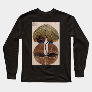 High Resolution Hilma af Klint The Tree Of Knowledge No 2 Series W 1915 Long Sleeve T-Shirt